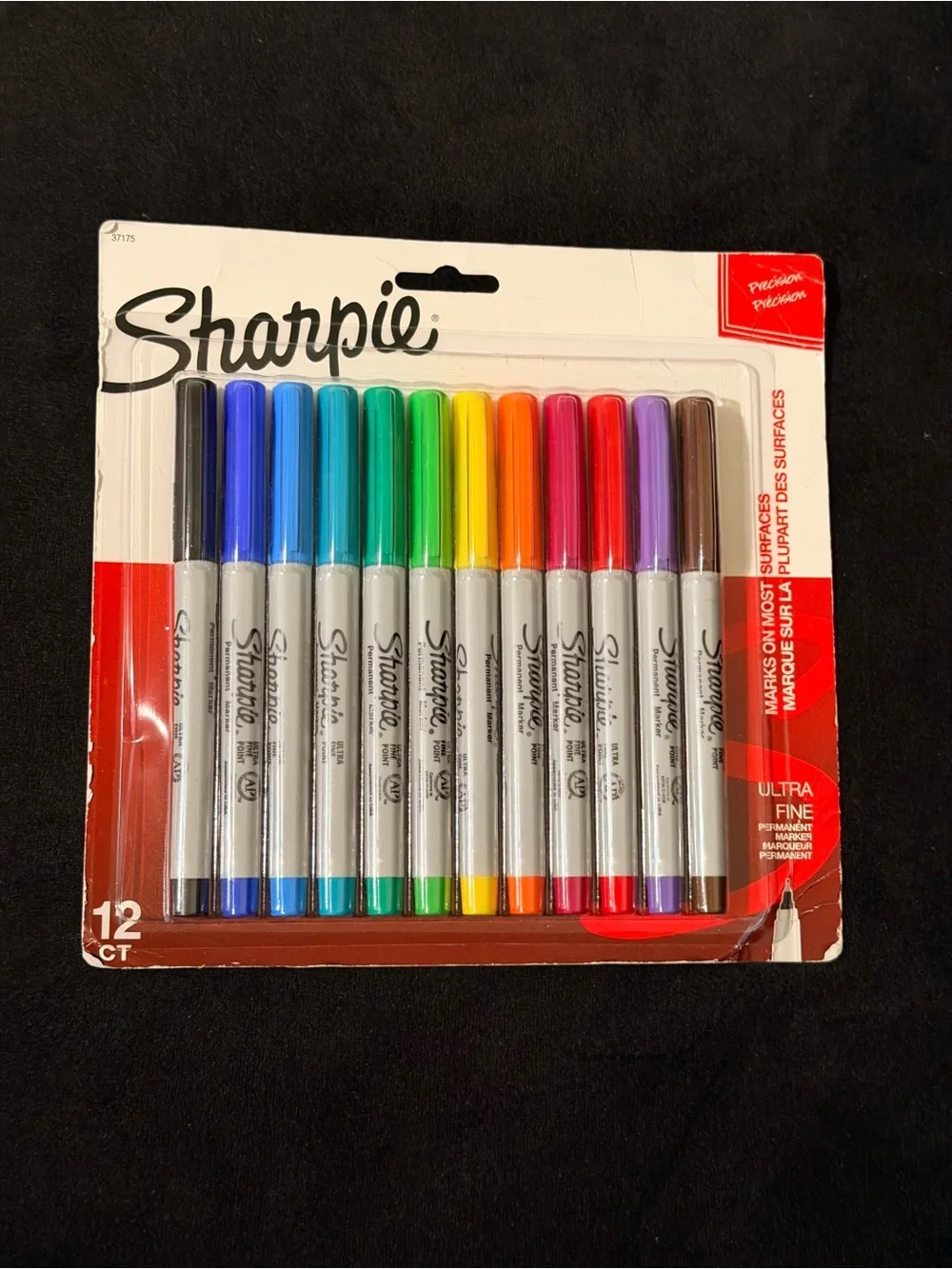 Sharpie Ultra Fine Point Permanent Markers 12 Count Assorted | Back to School